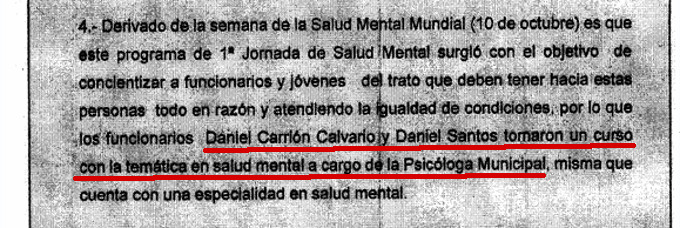 Daniel Carrion presume haber estudiado psicologia en el DIF 