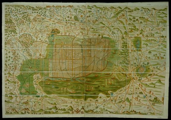 Mapa antiguo de la Ciudad de México - 6