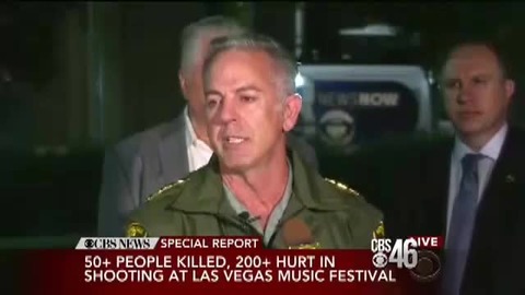 El sheriff de Las Vegas comenta sobre la masacre