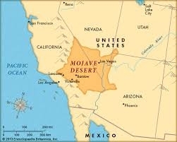 El decierto de MOjave, lubar de pruebas nucleares de EEUU