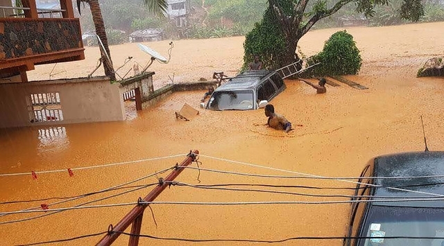 Inundaciones en Sierra Leona 1