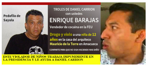 Enrique Barajas y Fabian Famoso violaron una niña en Amacueca