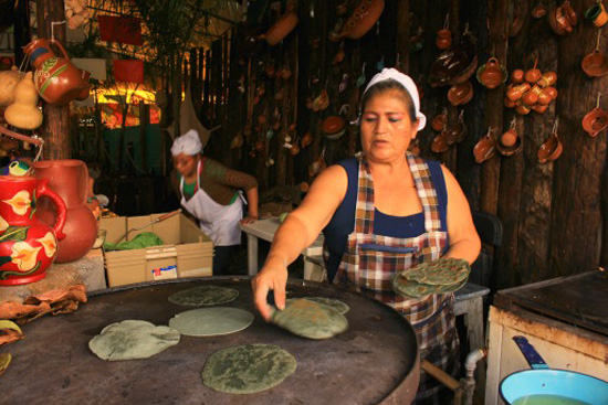 Las tortillas sagradas Mexicanas 