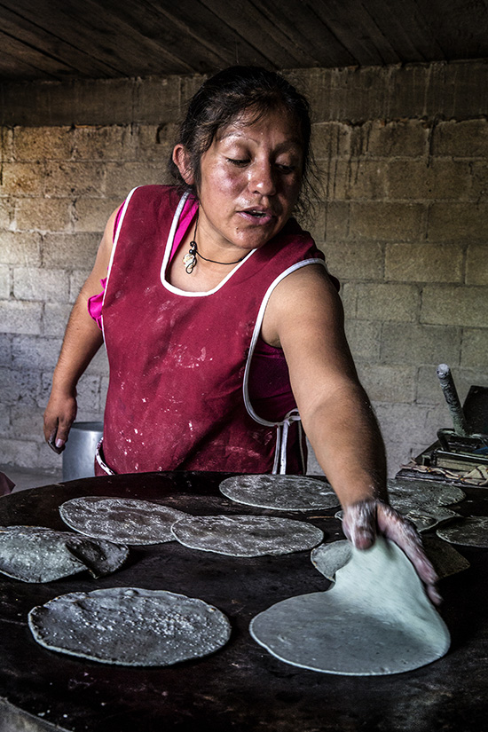 Las tortillas sagradas de Mexico vienen en muchas formas