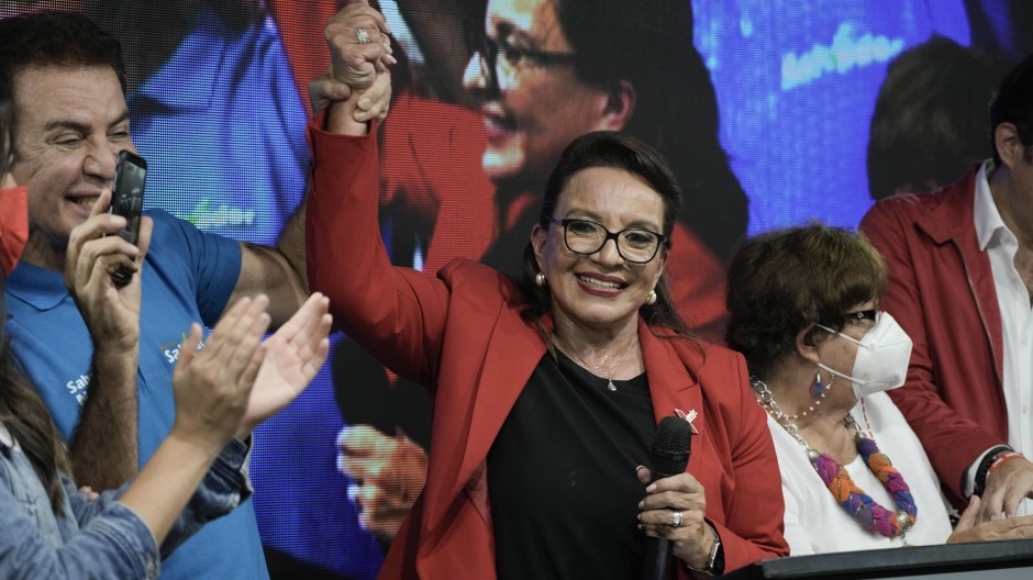 Arrasa la izquierda en las elecciones presidenciales en Honduras