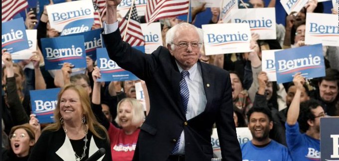 Bernie will be the next president of the United States of America