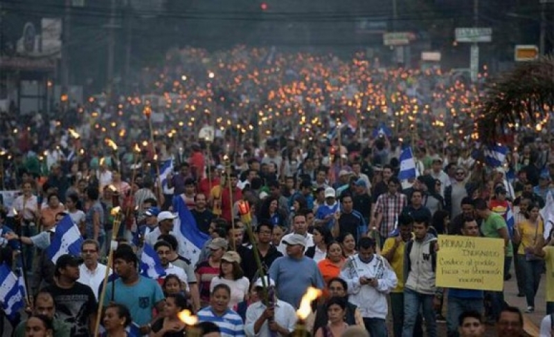 Caos en Honduras luego del Fraude Electoral de la ultraderecha