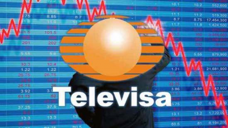 Acciones de Televisa se desploman 34% en 2019 y lidera pérdidas del IPC