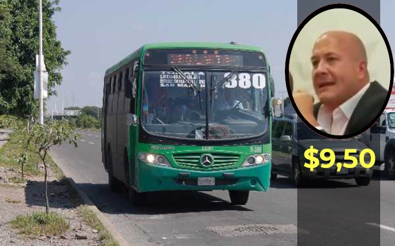 Alfaro ordena que Rutas de transporte público en la ZMG cobren $9.50 para diciembre