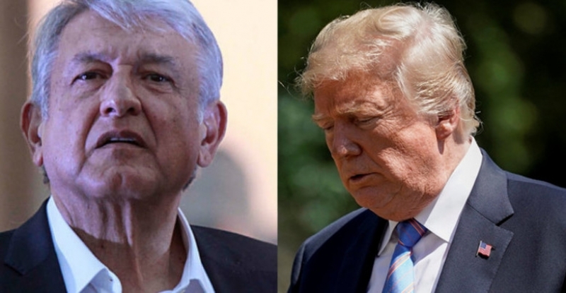 López Obrador y Trump conversan para buscar una salida a la crisis migratoria