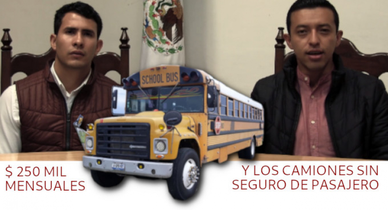 En Sayula, autobuses para estudianteS circulan sin Seguro contra accidentes