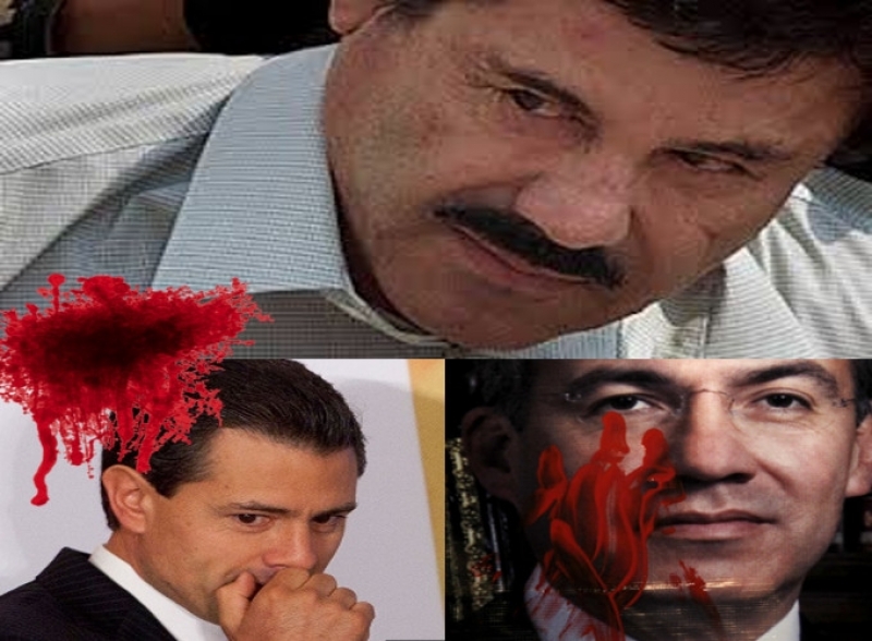 Acusa el Chapo Guzman de haber sobornado a Peña Nieto y a Calderon