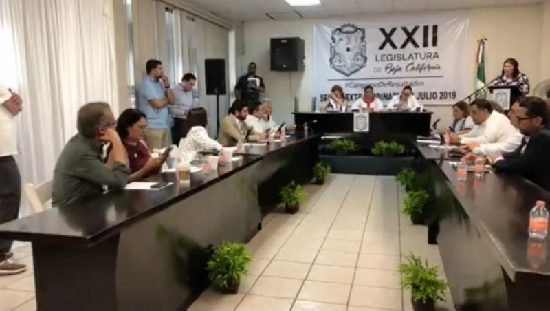 Diputados de Baja California validan decreto de ampliación de mandato