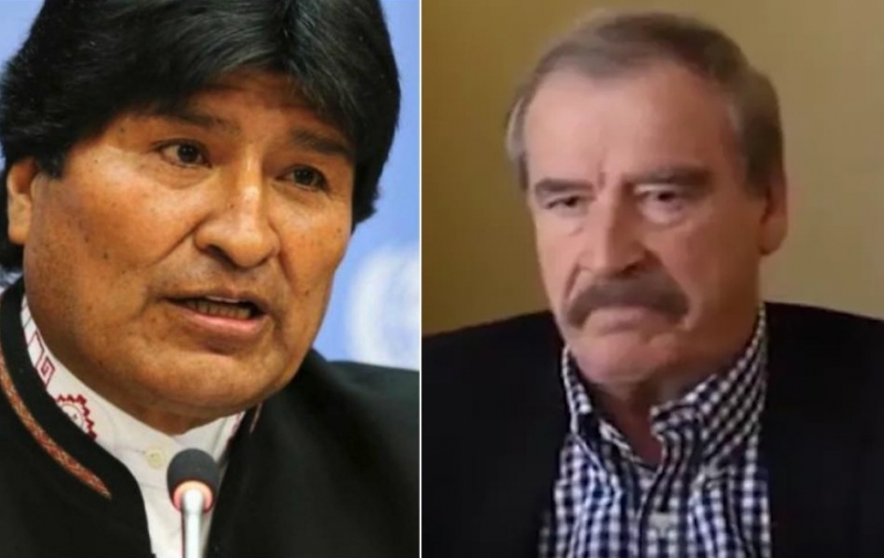 Evo Morales humilla a Fox: Lucha contra el muro y no contra Maduro