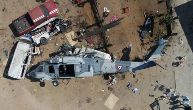Diputados de PRD y Morena exigen investigar posible negligencia en caída de helicóptero 