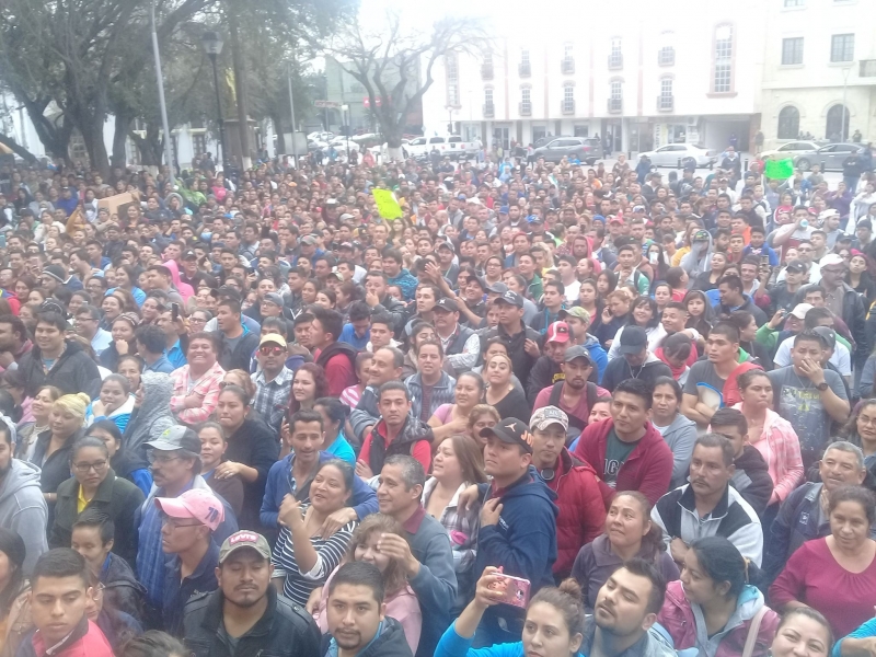 En huelga 40% de maquiladoras de Matamoros, Tamaulipas
