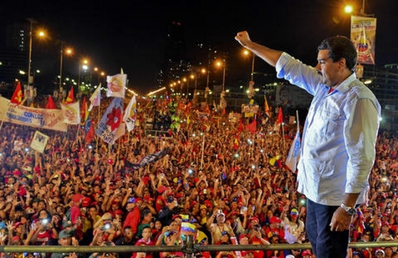 Trinfo arrazante de Maduro en las elecciones de Venezuela