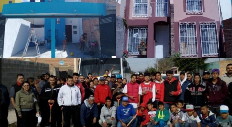 “El Mijis” solicita adelanto de su dieta y restaura una escuela y espacios públicos en San Luis Potosí