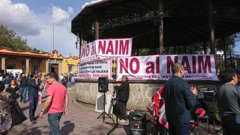 Ciudadania se pronuncia contra NAIM