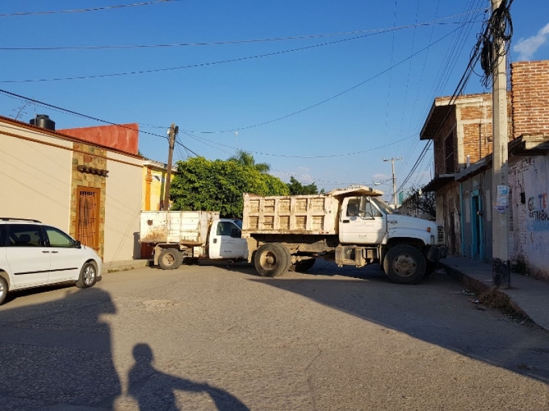 Las calles de Sayula cerradas para reprimir a la poblacion