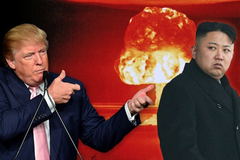 Trump amenaza con guerra nuclear a Corea del Norte para aumentar su decadente popularidad