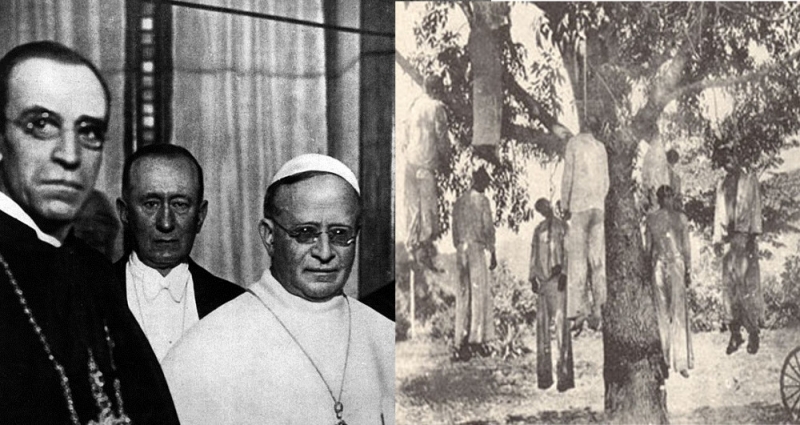 Ovispos y el papa Pio XI, asesinos de mexicanos