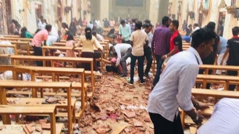 Mas de 180 muertos y 600 heridos en ocho explosiones en Sri Lanka