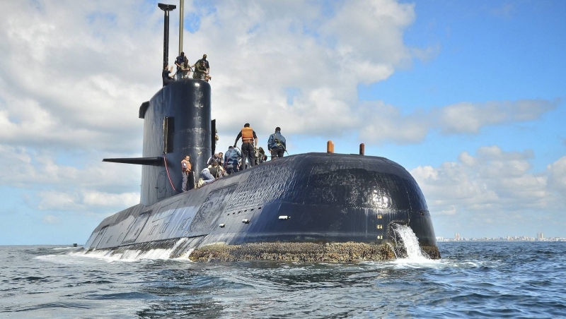 Encuentran restos del submarino ARA San Juan en Argentina