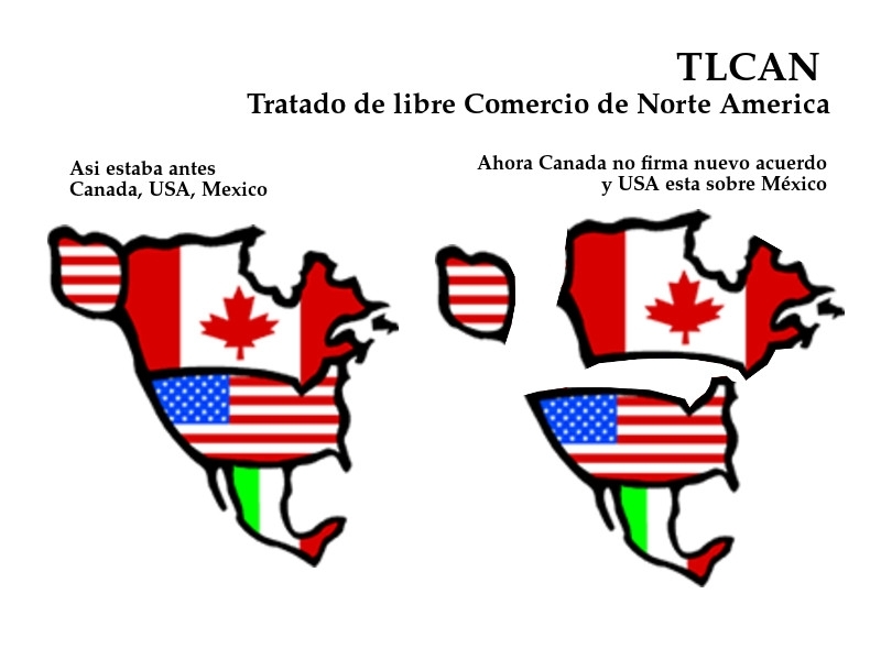 Fracasan las negociaciones entre EU y Canadá sobre el TLCAN