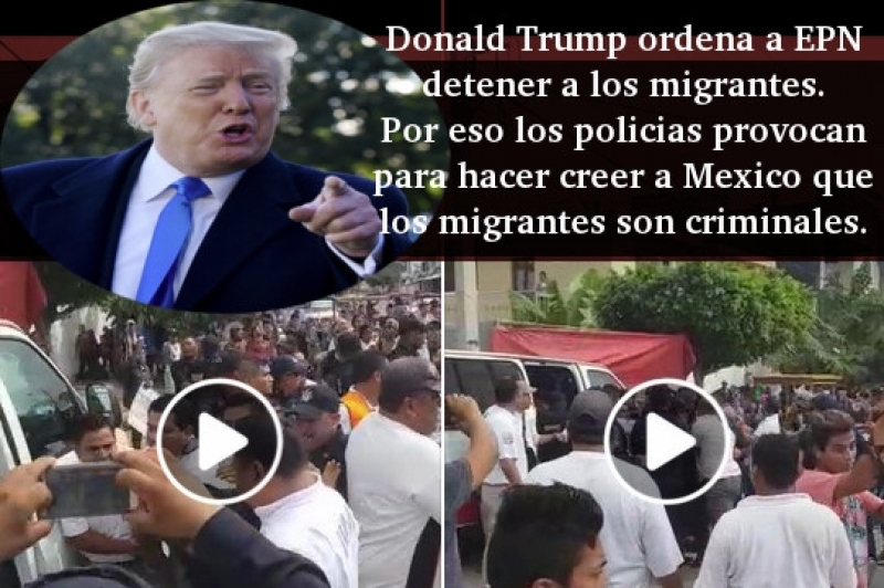 Trump ordena a Mexico impedir acceso a migrantes centroamericanos