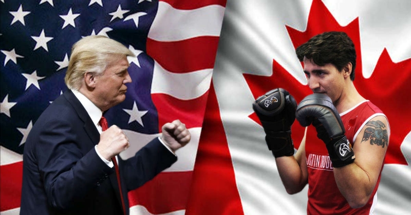 Trump amenaza a Canadá con mas sanciones economicas