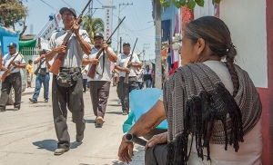 Grupo insurgente CRSJ-PCP expulsa a criminales de Antorcha Campesina en Huamuxtitlán