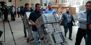 Ejercito traslada paquetes electorales de Puebla para recuento