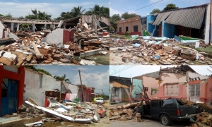 3 Municipios de Chiapas derrumbados y en el completo olvido