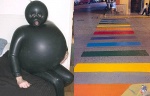 Fetichistas de Latex reprochan a Carrion no pintar pasos peatonales de negro, se sienten discriminados
