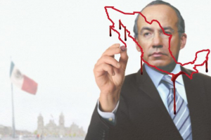 Felipe Calderón, involucrado en protestas de policías federales