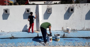 Migrantes organizan brigada de limpieza para agradecer a gente de Tapachula