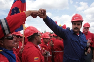 Maduro aumenta 58% el salario mínimo en Venezuela