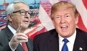 Estados Unidos y la Unión Europea frenan la guerra comercial