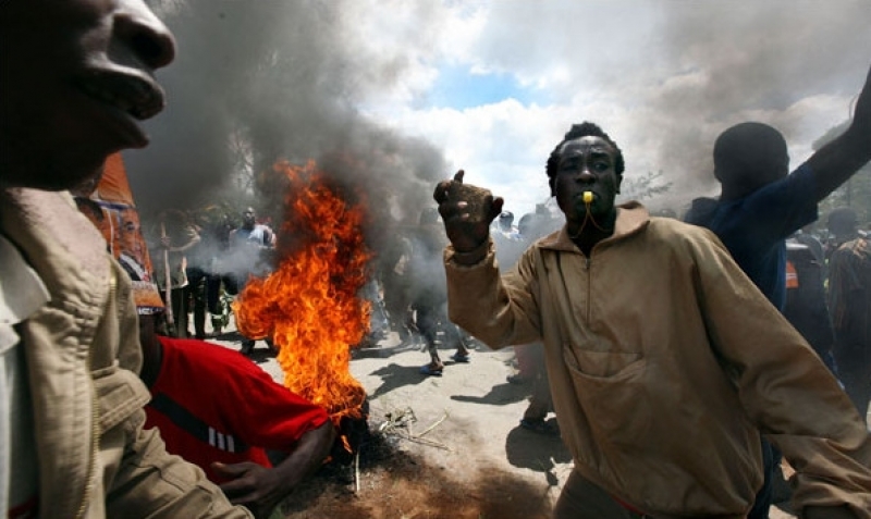 Disturbios en Kenia tras la denuncia de fraude electoral de la oposición