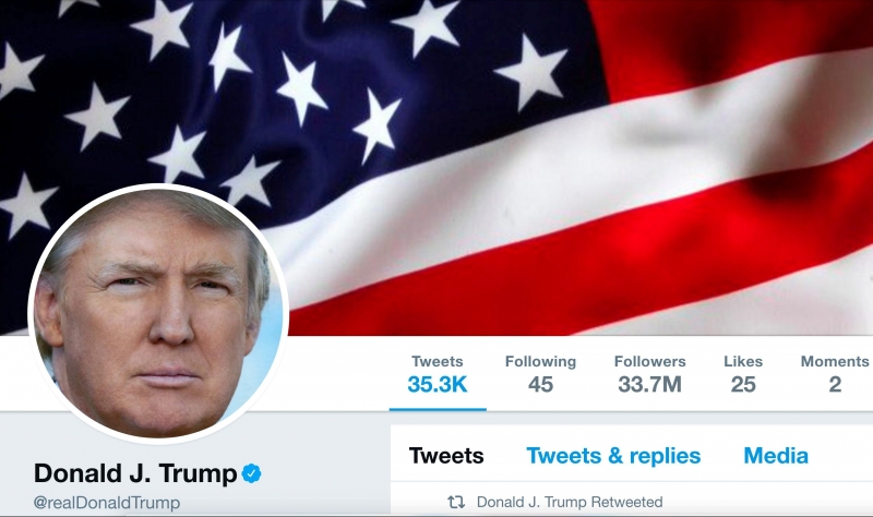 Empleado que dejaba Twitter desactiva cuenta de Trump