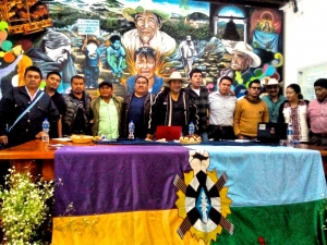 Encuentro Nacional por el Autogobierno de los Pueblos Originarios en la comunidad de Cherán K’eri