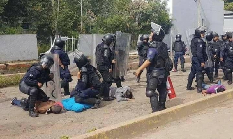 represion estudiantil en Mexico