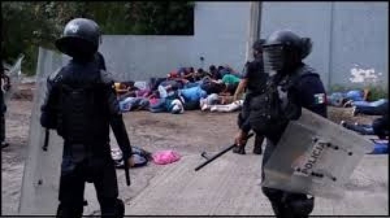 Gobierno arremate con violencia contra estudiantes en Michoacan